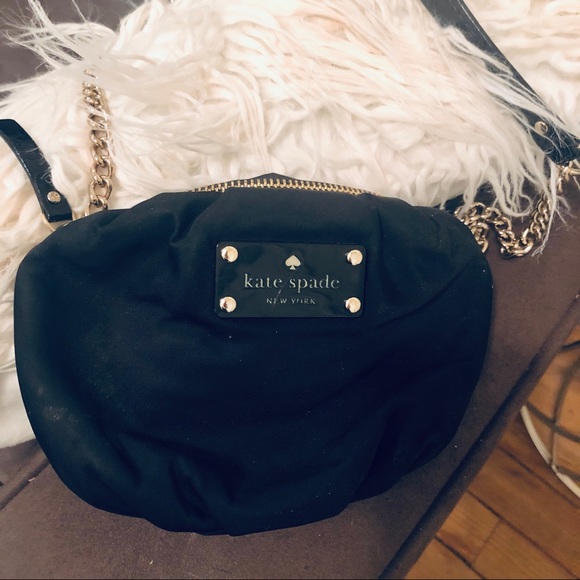 kate spade Handbags - KATE SPADE BLACK SMALL CROSSBODY